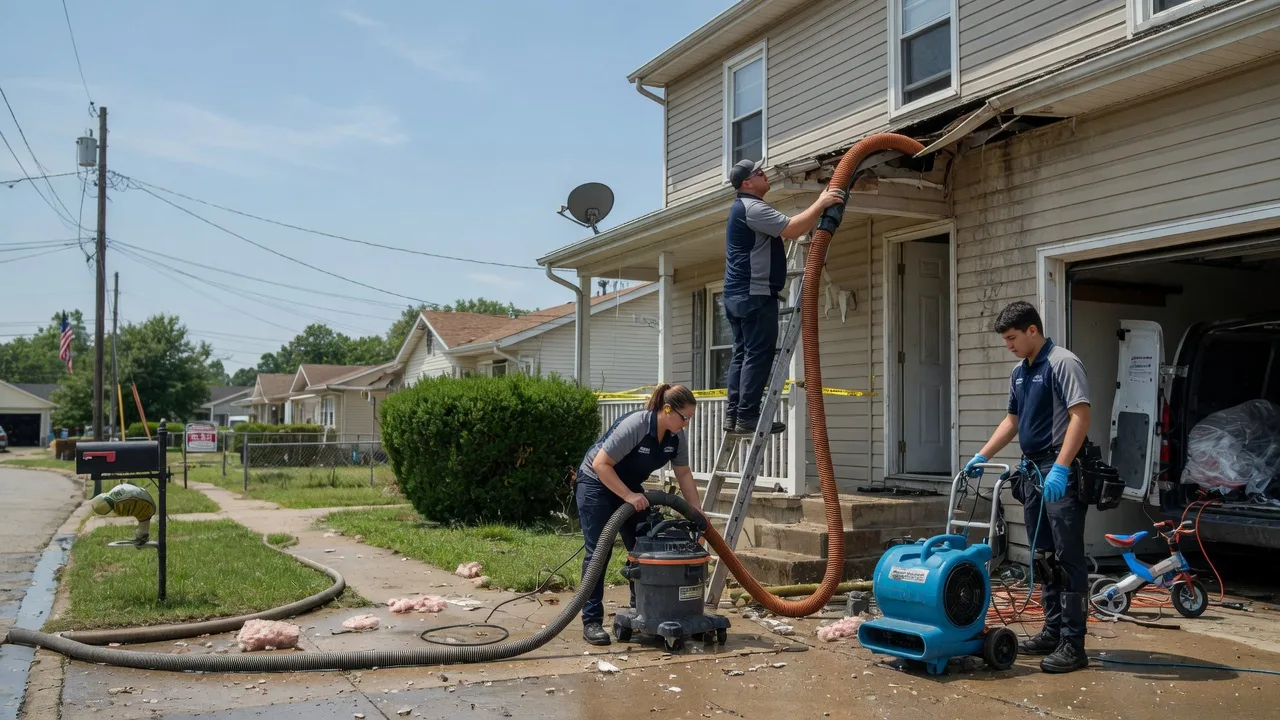 Water Damage Restoration in Noble, LA near me